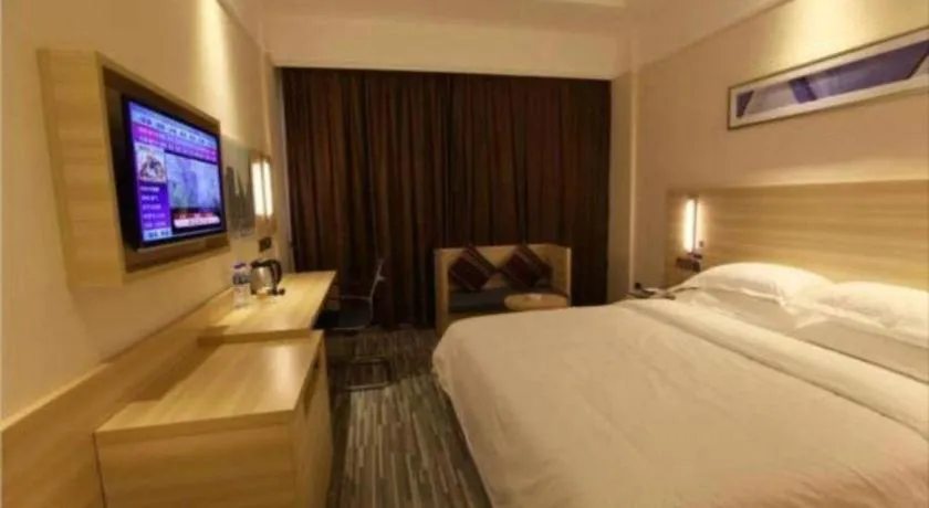 Bed in City Comfort Inn Hankou Railway Station Tangjiadun Wanda Plaza