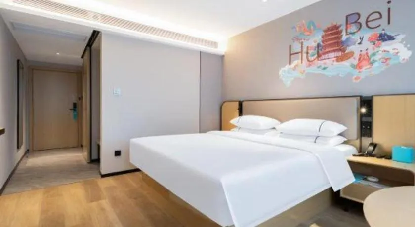 Bed in City Comfort Inn Guangzhou Tower Kecun Metro Station Dunhe