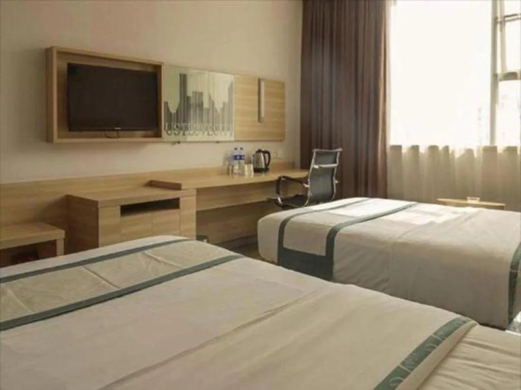 Bed in City Comfort Inn Guangzhou Zengcheng Yonghe Yongkang Road