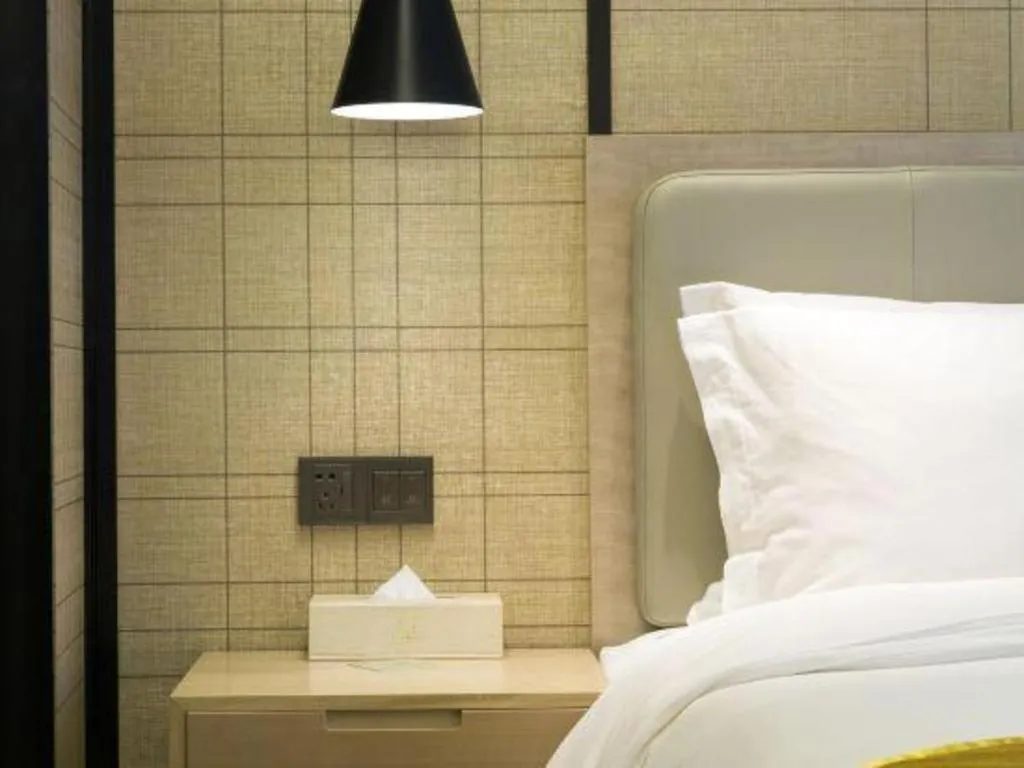 Bed in Echarm Hotel Changsha Gaoqiao