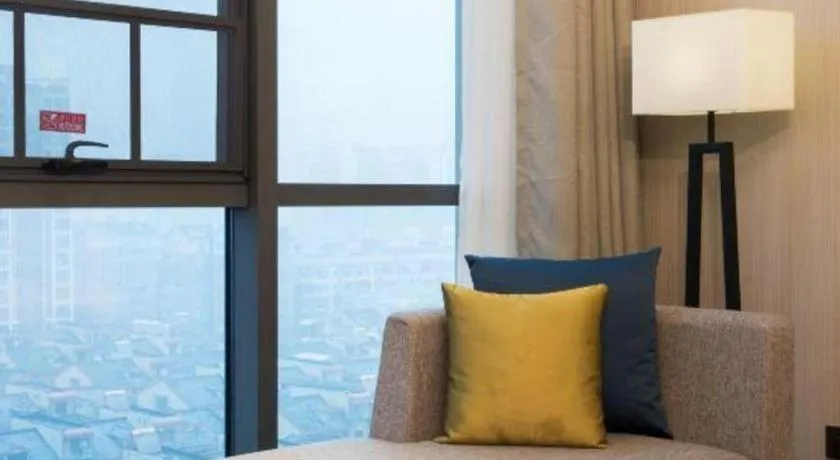 Bed in Echarm Hotel Changsha Gaoqiao