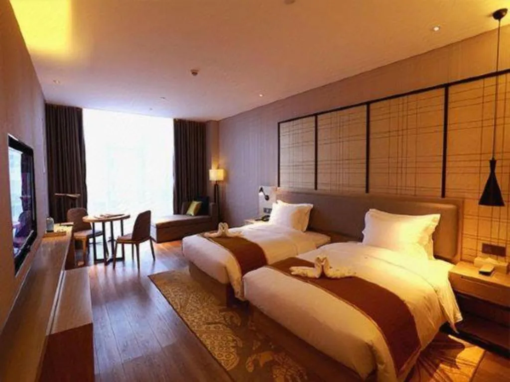 Bed in Echarm Hotel Changsha Gaoqiao