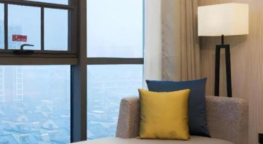 Bed in Echarm Hotel Changsha Gaoqiao