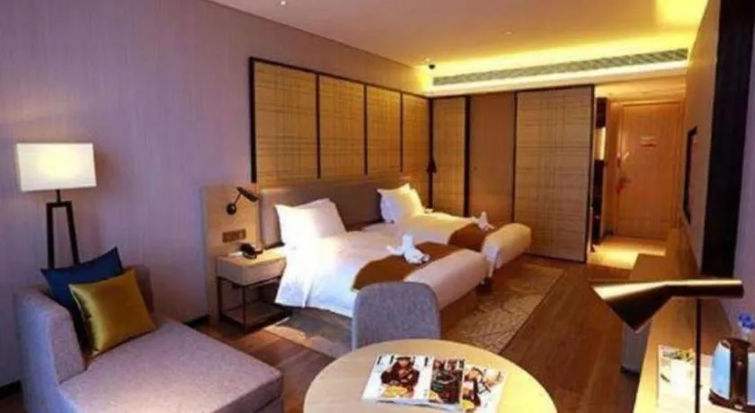 Bed in Echarm Hotel Changsha Gaoqiao
