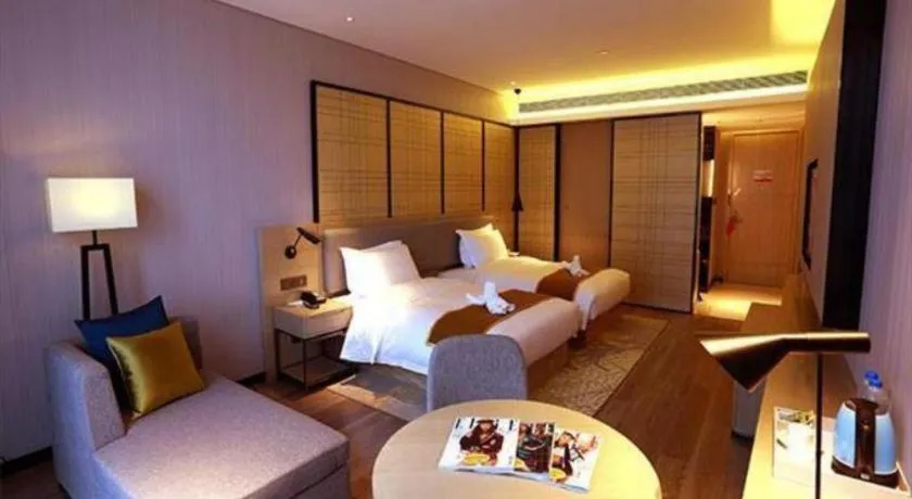 Bed in Echarm Hotel Changsha Gaoqiao