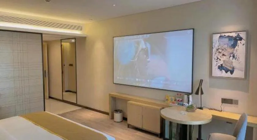 Bed in Echarm Hotel Changsha Gaoqiao