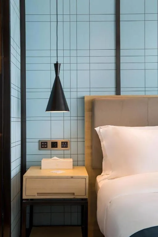 Bed in Echarm Hotel Changsha Gaoqiao