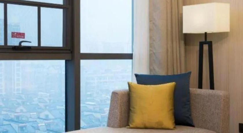 Bed in Echarm Hotel Changsha Gaoqiao