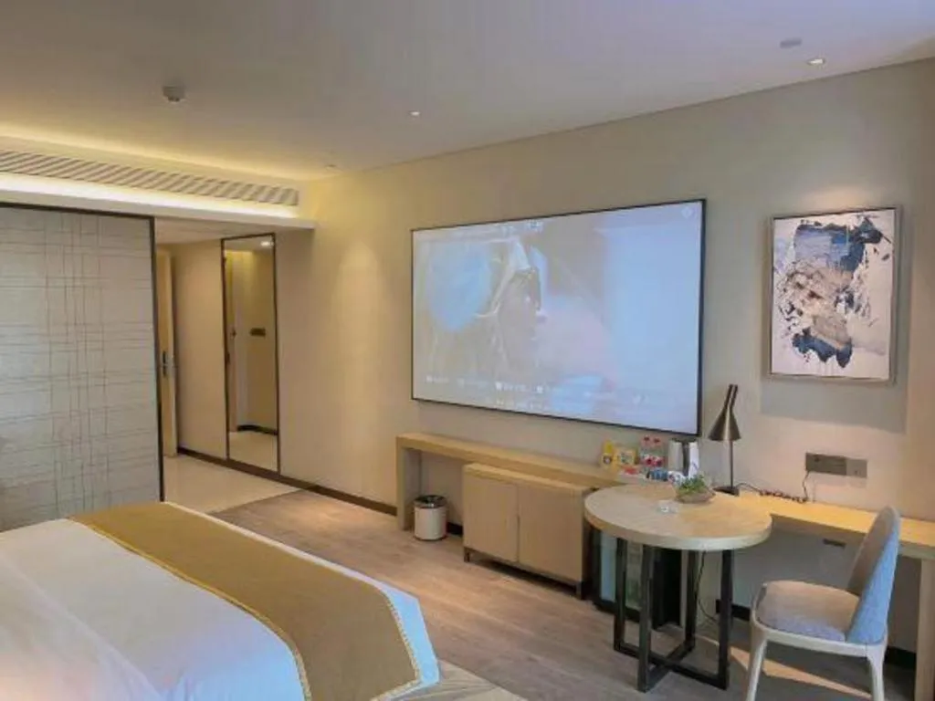 Bed in Echarm Hotel Changsha Gaoqiao