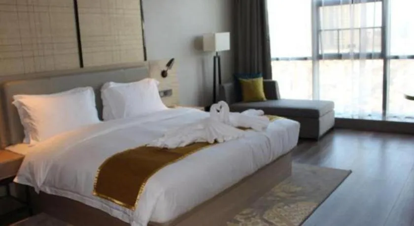 Bed in Echarm Hotel Changsha Gaoqiao