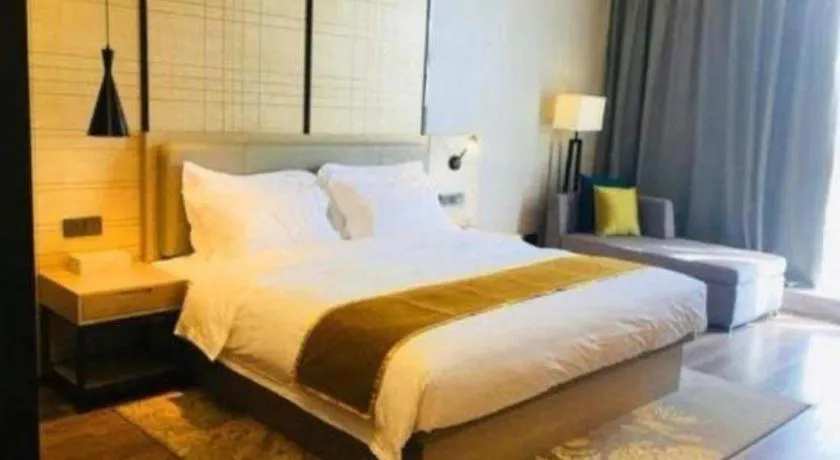 Bed in Echarm Hotel Changsha Gaoqiao
