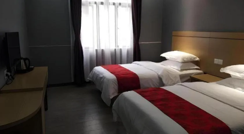 Bed in Ying Feng Yuan Hotel