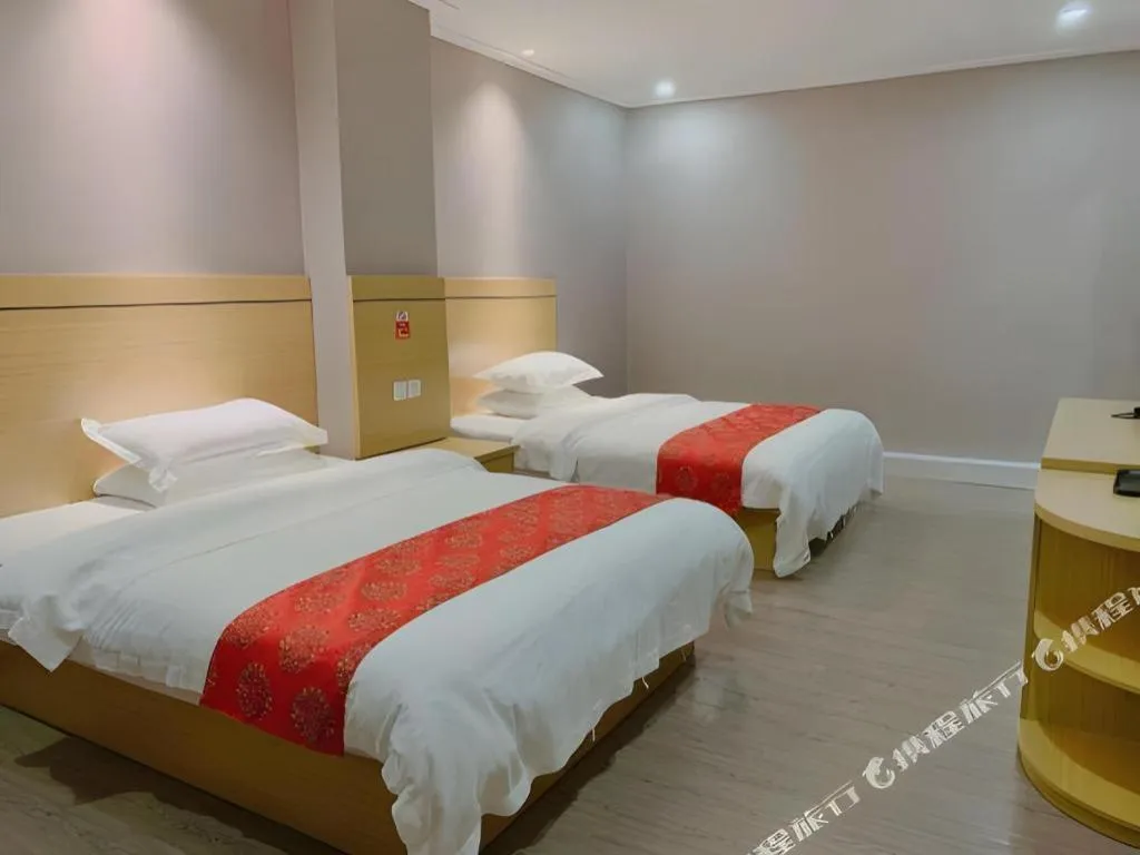 Bed in Ying Feng Yuan Hotel