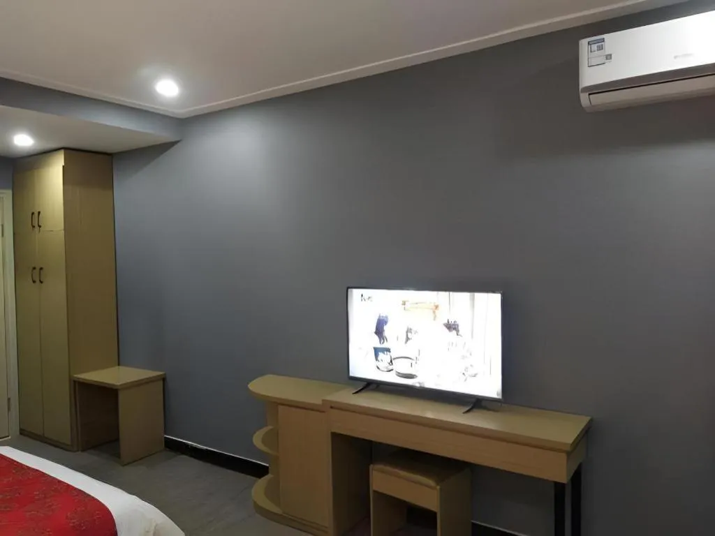 Bed in Ying Feng Yuan Hotel