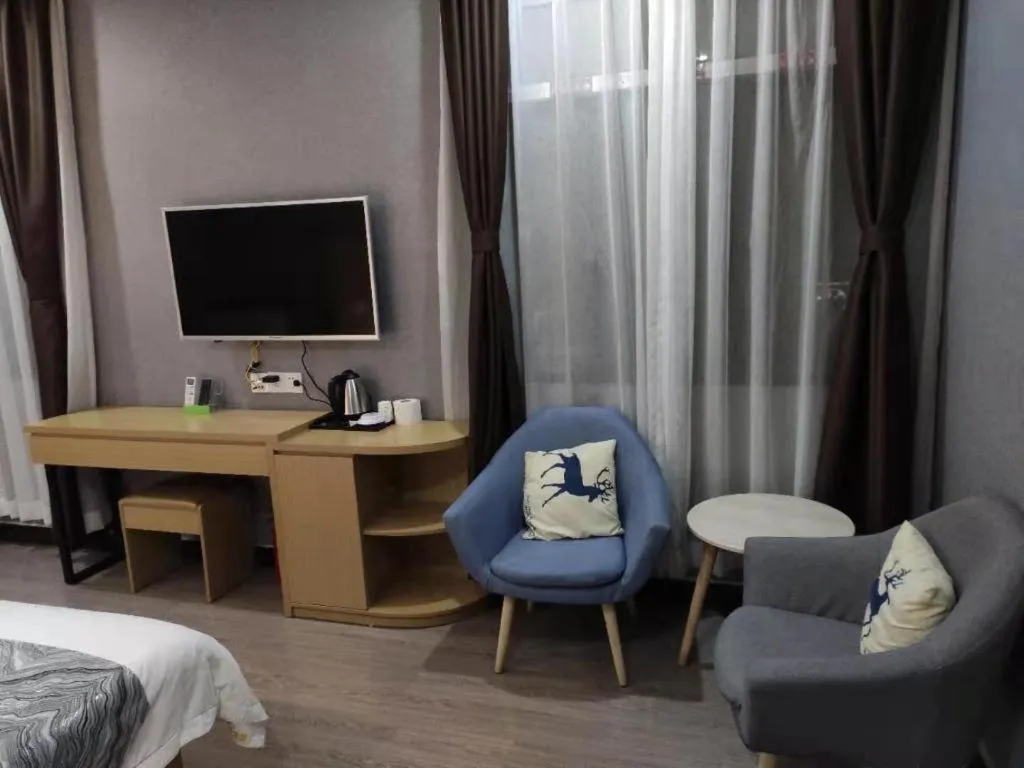 Bed in Ying Feng Yuan Hotel