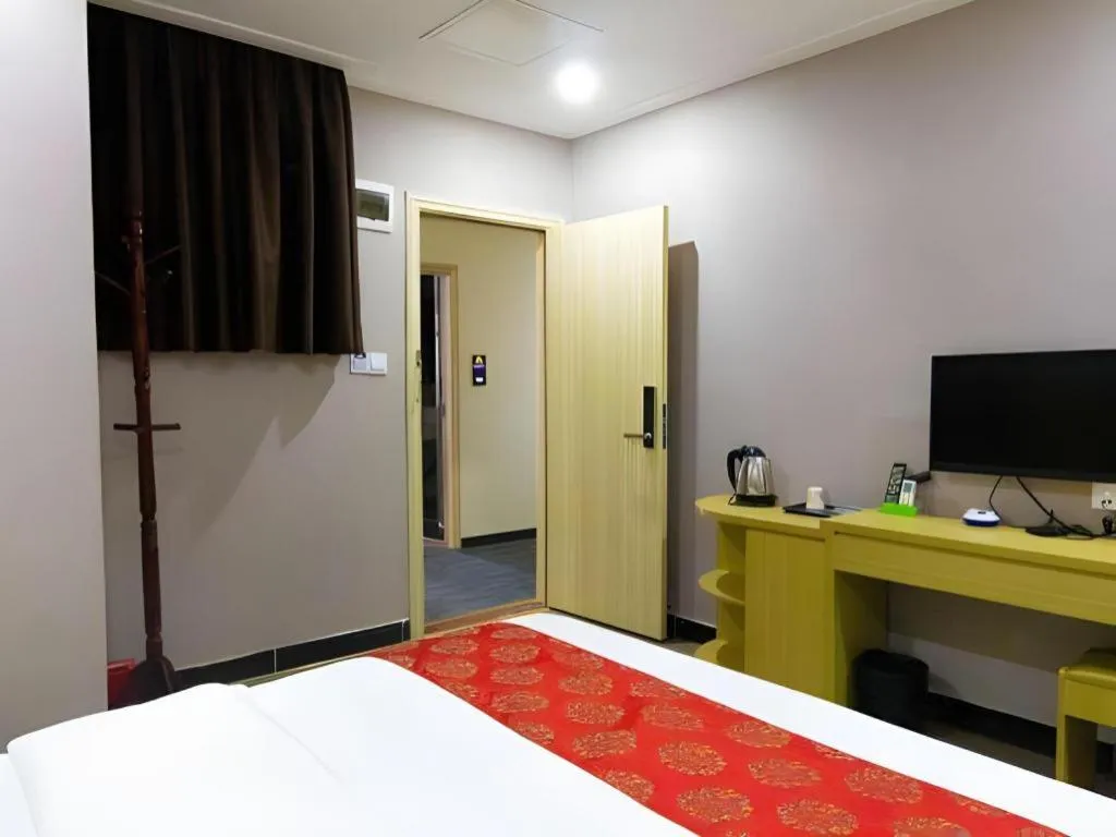 Bed in Ying Feng Yuan Hotel