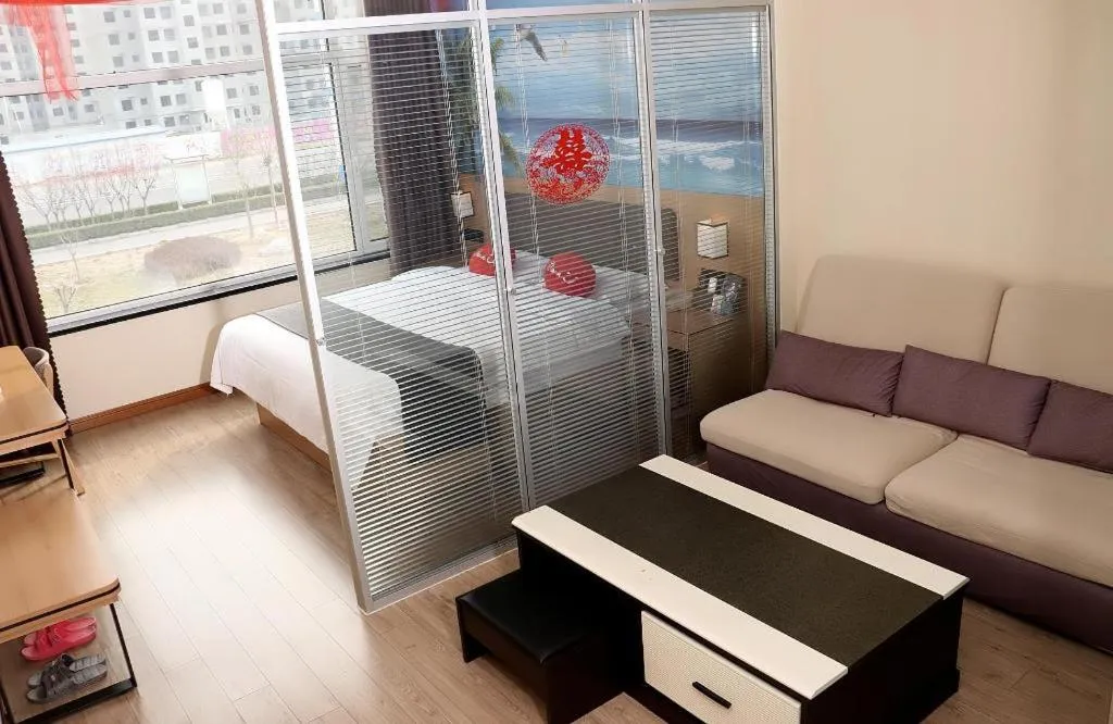 Bed in Thank Inn Plus Hotel Shandong Binzhou Zhanhua District Jinhai Six Road