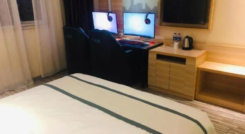 Bed in City Comfort Inn Wuhan Tianhe Airport Julong Avenue Metro Station