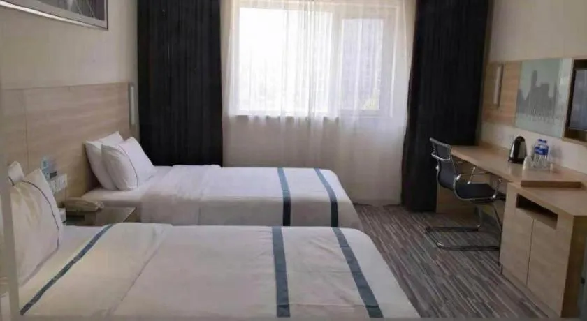 Bed in City Comfort Inn Wuhan Tianhe Airport Julong Avenue Metro Station