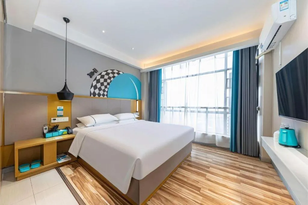 Bed in City Comfort Inn Suizhou Yanhe Avenue