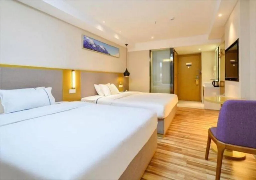 Bed in City Comfort Inn Suizhou Yanhe Avenue