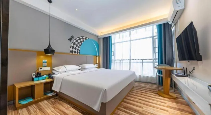 Bed in City Comfort Inn Suizhou Yanhe Avenue