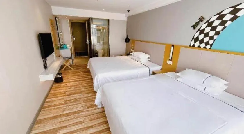 Bed in City Comfort Inn Suizhou Yanhe Avenue