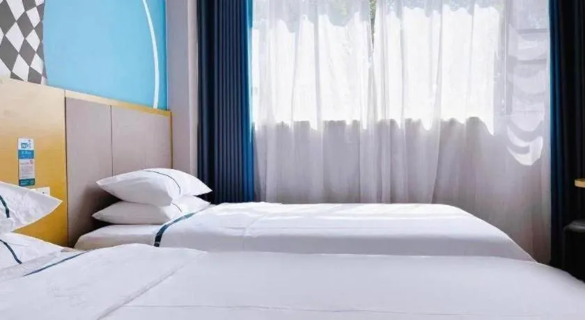 Bed in City Comfort Inn Suizhou Yanhe Avenue