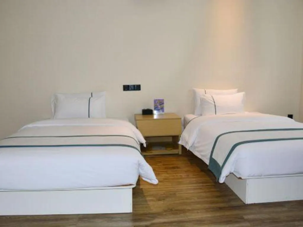 Bed in City Comfort Inn Tai'an Taishan Tianwai Village Hongmen