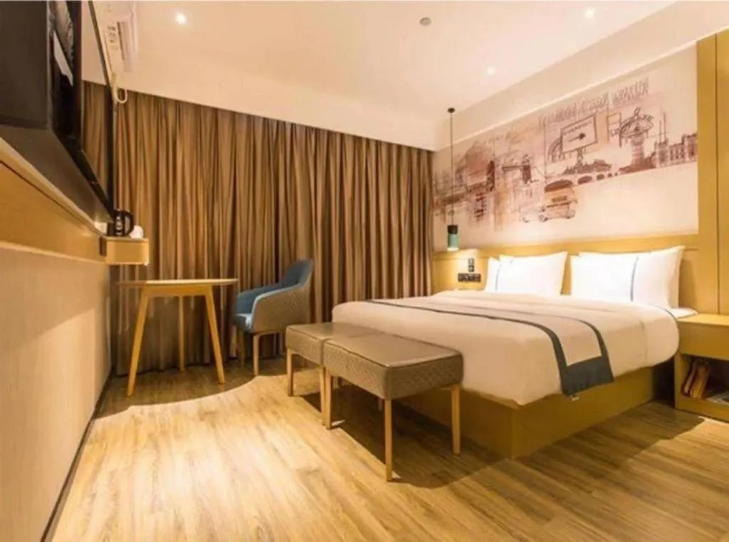 Bed in City Comfort Inn Nanning Yudong Jinxiang Metro Station