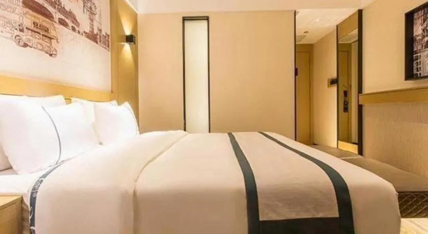 Bed in City Comfort Inn Nanning Yudong Jinxiang Metro Station