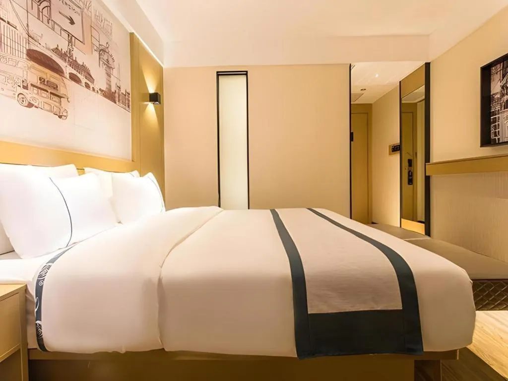 Bed in City Comfort Inn Nanning Yudong Jinxiang Metro Station