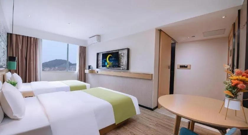 Bed in City Comfort Inn Nanning Yudong Jinxiang Metro Station