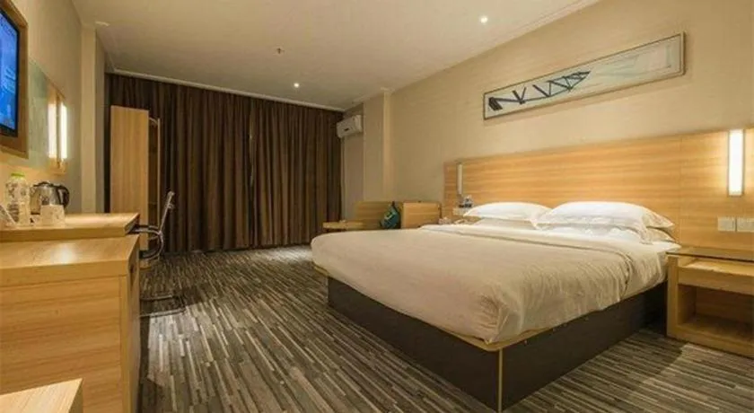 Bed in City Comfort Inn Yulin Jincheng Center Municipal Government