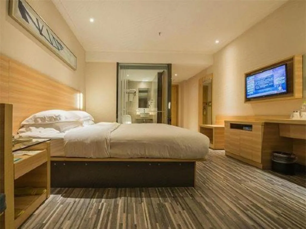 Bed in City Comfort Inn Yulin Jincheng Center Municipal Government