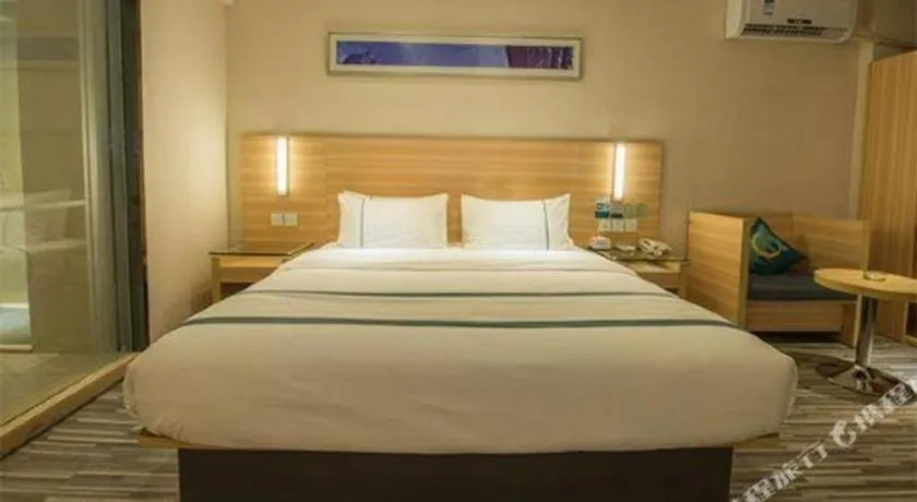 Bed in City Comfort Inn Yulin Jincheng Center Municipal Government