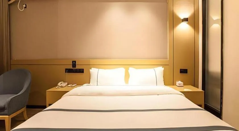 Bed in City Comfort Inn Nanning Guangxi University Xinyang Road