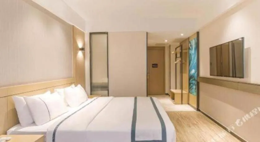 Bed in City Comfort Inn Nanning Guangxi University Xinyang Road