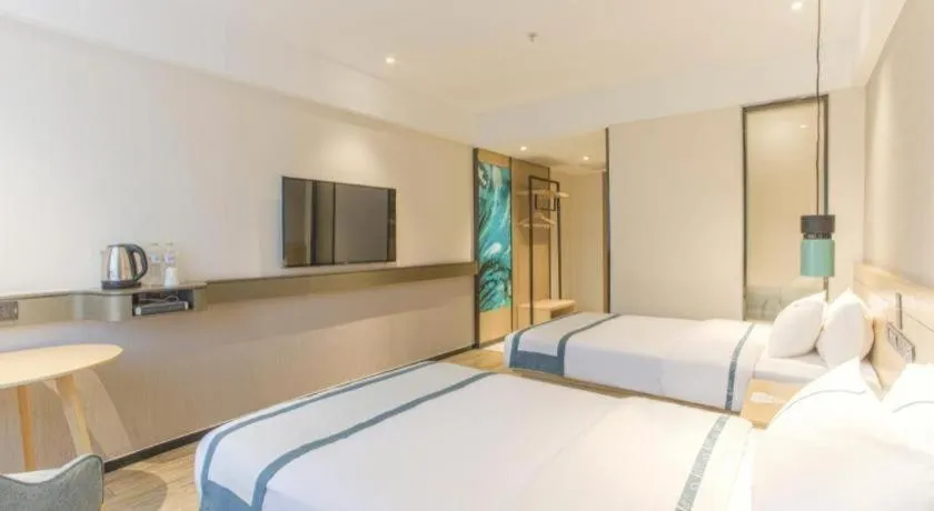 Bed in City Comfort Inn Nanning Guangxi University Xinyang Road