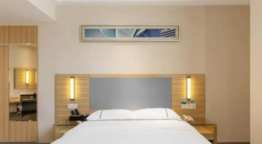 Bed in City Comfort Inn Nanning Chaoyang Parkson Pedestrian Street