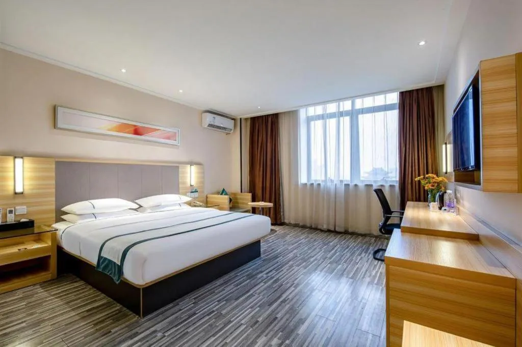 Bed in City Comfort Inn Nanning Chaoyang Parkson Pedestrian Street