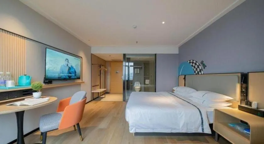 Bed in City Comfort Inn Nanning Chaoyang Parkson Pedestrian Street