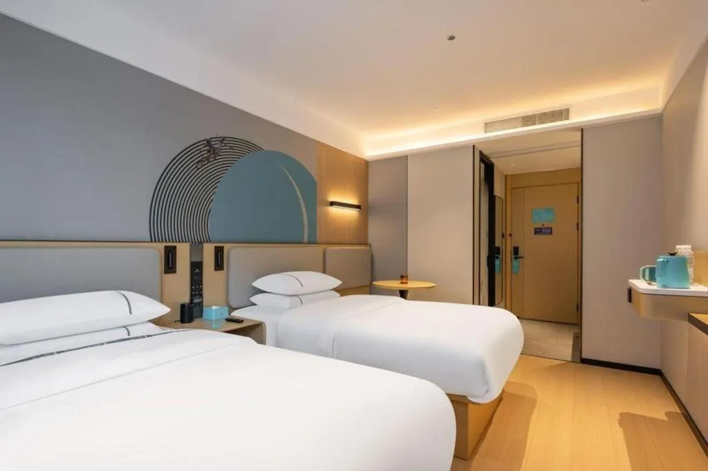 Bed in City Comfort Inn Nanning Chaoyang Parkson Pedestrian Street