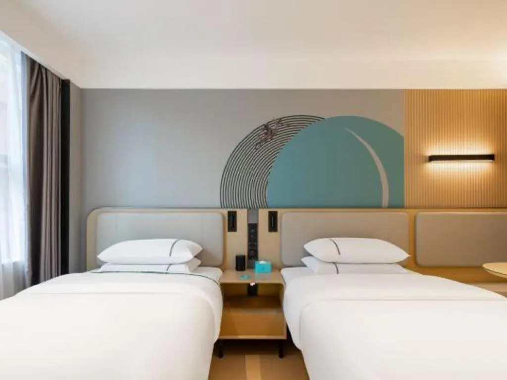 Bed in City Comfort Inn Nanning Chaoyang Parkson Pedestrian Street
