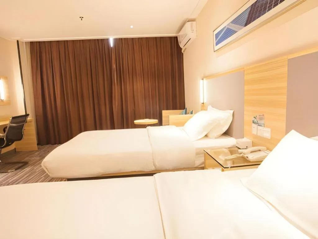 Bed in City Comfort Inn Nanning Chaoyang Parkson Pedestrian Street