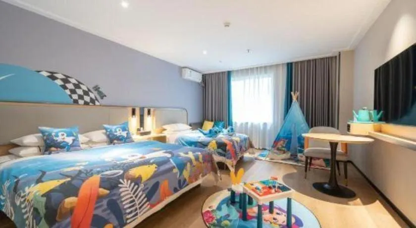 Bed in City Comfort Inn Nanning Chaoyang Parkson Pedestrian Street