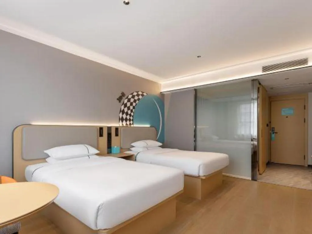 Bed in City Comfort Inn Nanning Chaoyang Parkson Pedestrian Street