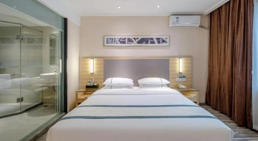 Bed in City Comfort Inn Nanning Chaoyang Parkson Pedestrian Street