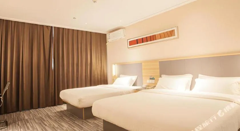 Bed in City Comfort Inn Nanning Chaoyang Parkson Pedestrian Street