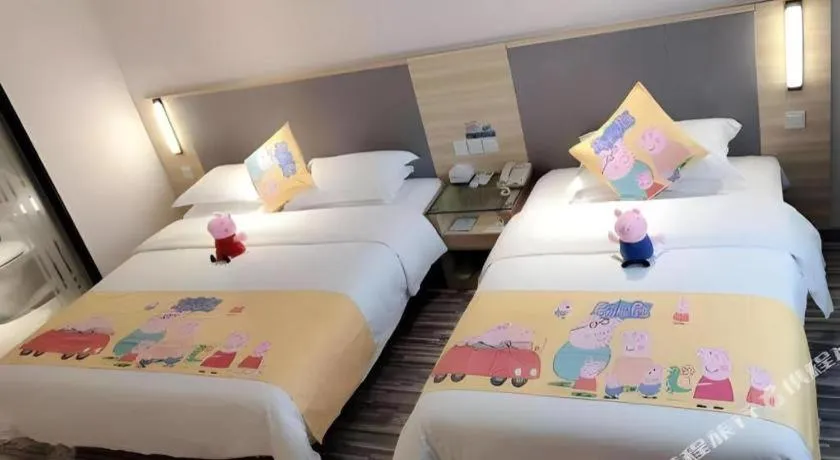 Bed in City Comfort Inn Nanning Chaoyang Parkson Pedestrian Street